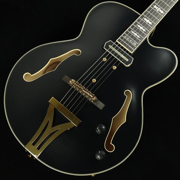 【生産完了】 Ibanez アイバニーズ PM3C Black Low Gloss　S/N：PW24070553 フルアコ Pat Metheny 未展示品