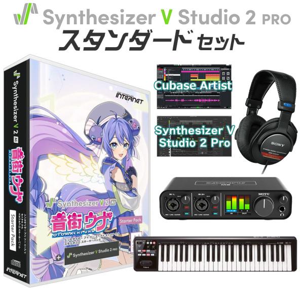 INTERNET インターネット Synthesizer V AI 音街ウナ 初心者スタンダードセット