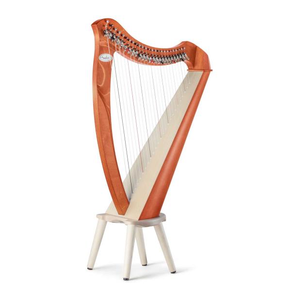 Salvi HARPS サルヴィハープ JUNO25 ジュノ 25弦 (チェリー)  リュック付属  小型 ミニ レバーハープ 竪琴 膝乗せ