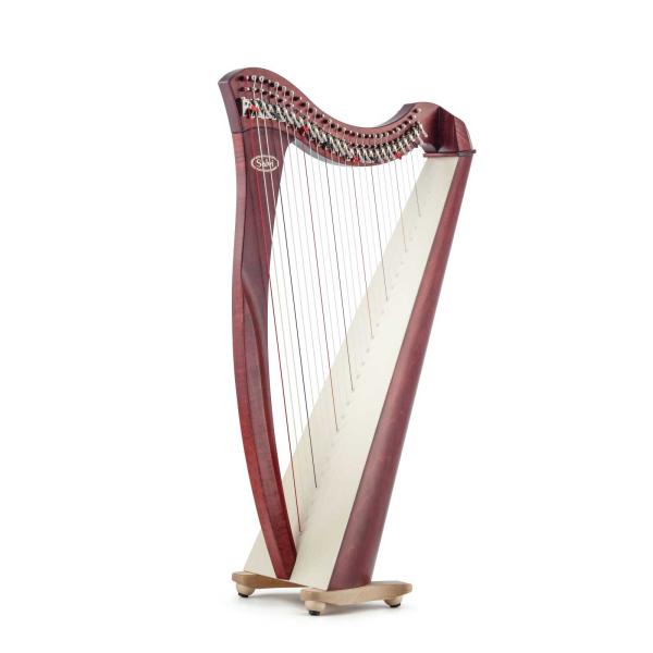 Salvi HARPS サルヴィハープ JUNO27 ジュノ 27弦 (マホガニー)  リュック付属  小型 レバーハープ 竪琴