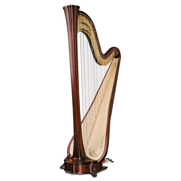 Salvi HARPS サルヴィハープ AURORA オーロラ (マホガニー) 47弦 グランドハープ ペダルハープ