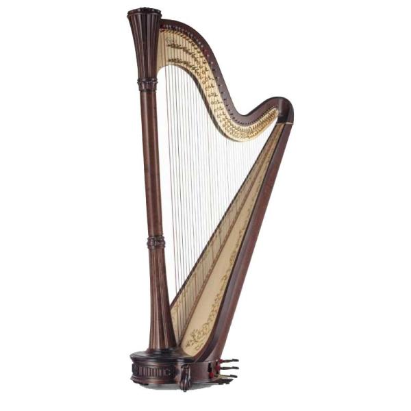 Salvi HARPS サルヴィハープ DIANA ダイアナ (ウォルナット) 47弦 グランドハープ ペダルハープ