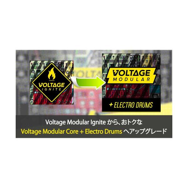 Cherry Audio チェリーオーディオ Voltage Modular Ignite to Voltage Modular Core + Electro Drums アップグレード メール納品 代引き不可