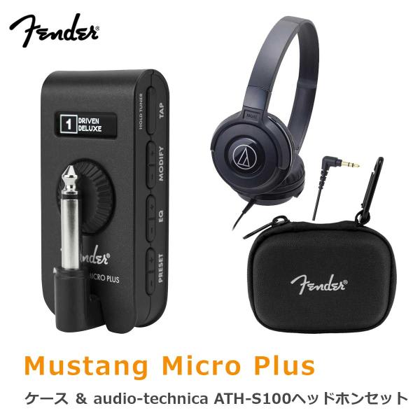 Fender Mustang Micro Plus ギターヘッドフォンアンプ 楽天市場】Fender フェンダー Mustang Micro Plus ヘッドホン
