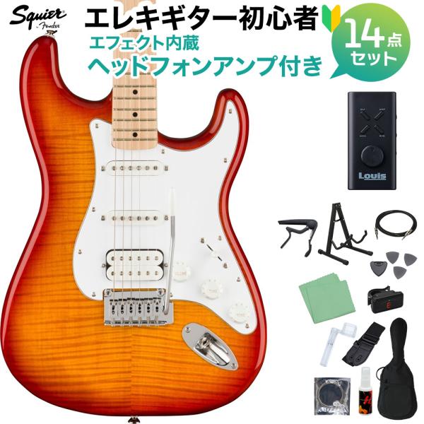 エレキギターFenderAffinity  Brown Sunburst Squier by Fender Affinity Series Stratocaster 3-Color Sunburst