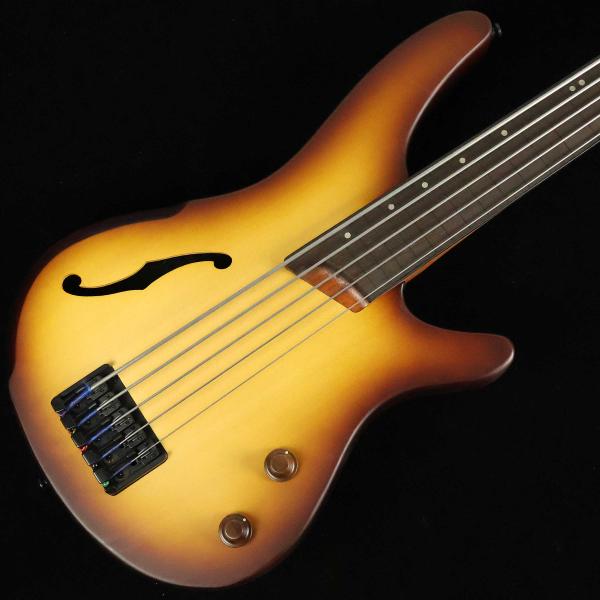 アイバニーズ SRH505F NNF フレットレス 5弦ベース Ibanez SRH505F NNF ベース 5弦 セミホロウボディ フレットレス