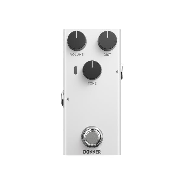 【ヴィンテージ高ゲイン歪み回路】強烈で厚みのある歪み効果を提供。特にハードロックやメタルミュージックの演奏に最適で、重厚な音を求めるギタリストにぴったりです。【耐久性と高品質な外装】頑丈で耐久性に優れたアルミ合金製筐体と安定した構造設計を採...