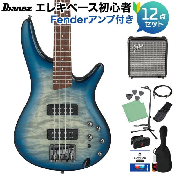 ベースギター ベース Ibanez sr400 美品 Amazon | Ibanez アイバニーズ エレキベース SR400EQM-DEB