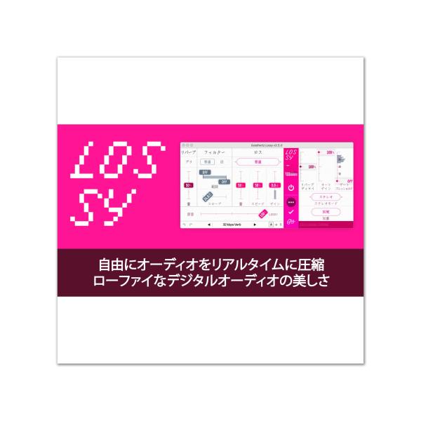 GOODHERTZ グッドハーツ Lossy GHZ-0005 V3 プラグインエフェクト  メール納品 代引き不可