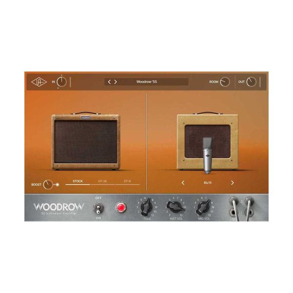 UNIVERSAL AUDIO ユニバーサルオーディオ UAD Woodrow '55 Instrument Amplifier プラグインソフト メール納品 代引き不可