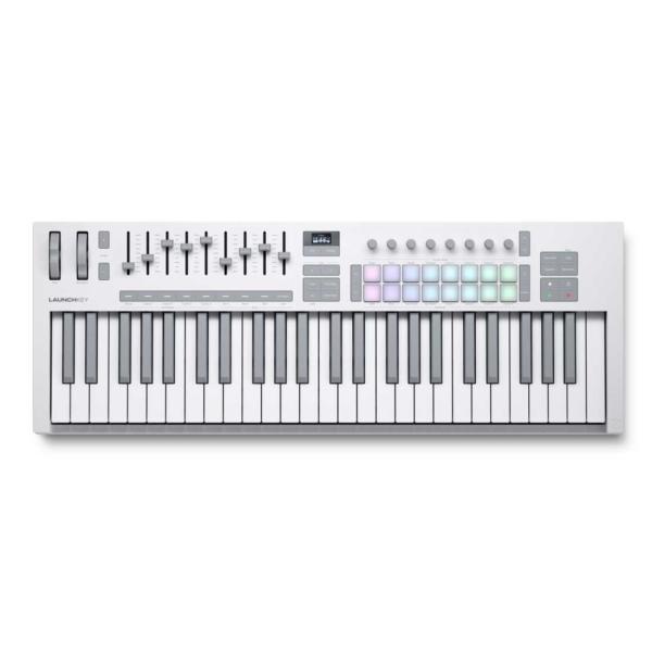 novation ノベーション Launchkey 49 Mk4 White 49鍵盤 MIDIキーボード