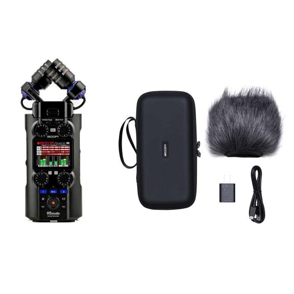 他サイト： ZOOM ズーム H5 studio + 専用アクセサリパッケージセット ハンディレコーダー H5studioの商品画像