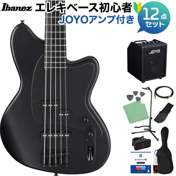 Ibanez アイバニーズ TMB425B-BKF 5弦ベース 初心者12点セット 多機能アンプ付 34インチスケール タルマンベース Talman Bass