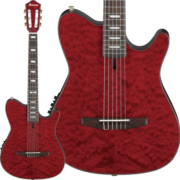 Ibanez（アイバニーズ） FRH20QMN WRL エレガットギター キルテッド