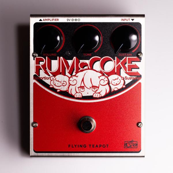 Flying Teapot フライングティーポット Rum and Coke RED コンパクトエフェクター／マフ系ファズペダル
