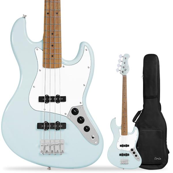 Eris.ブランドのジャズベースタイプ。ローステッドメイプルネックや、ステンレスラウンドエッジフレットなど、クラスを超えた仕様が特徴です。ボディ：ポプラネック：ローステッドメイプル指板：ローステッドメイプル／テックウッド（ボディカラーにより...
