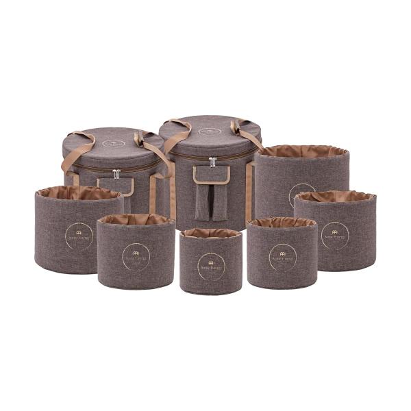Sonic Energy Crystal Singing Bowl Travel Bag Set CSBPSSET3