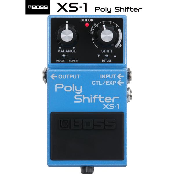 BOSS ボス XS-1 Poly Shifter コンパクトエフェクター ピッチシフター ベース対応