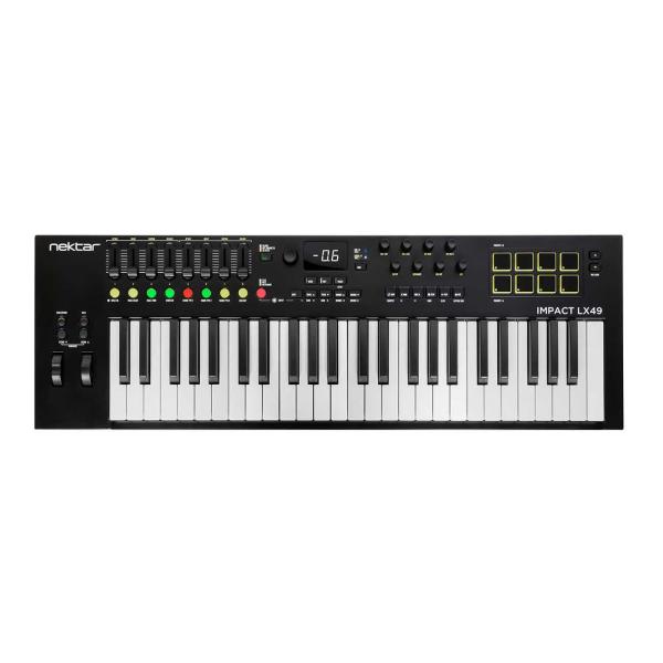 Nektar Technology ネクターテクノロジー Impact LX49 mk3 49鍵盤 MIDIキーボード MIDIコントローラー ベロシティ対応