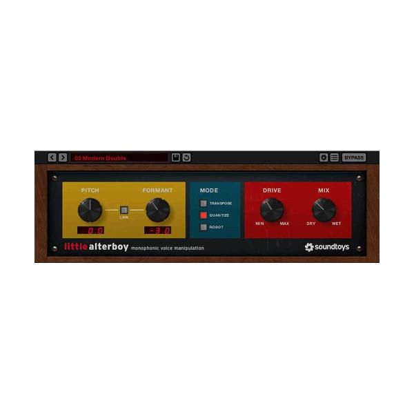 Sound Toys サウンドトイス Little AlterBoy 5 プラグインエフェクト  メール納品 代引き不可