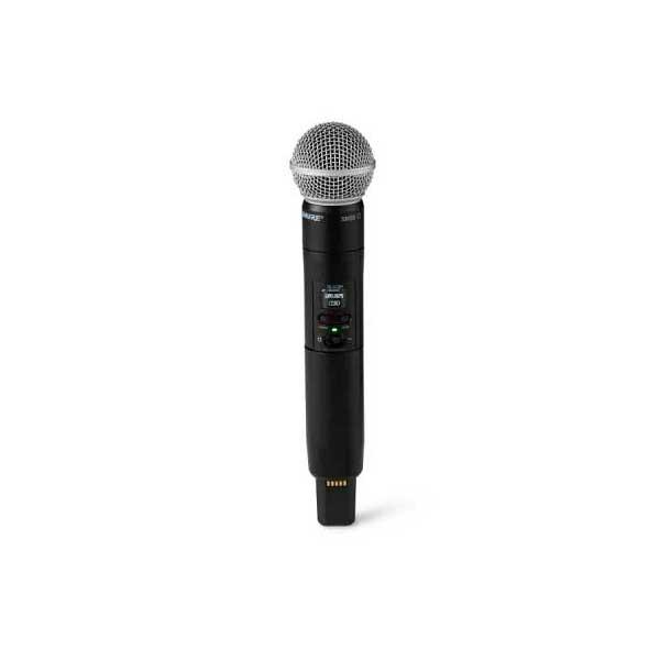 SHURE シュア SLX-D+ ハンドヘルド型送信機 SM58カプセル ワイヤレスシステム SLXD+シリーズ 別途受信機が必要です SLXD2+/58=-JB