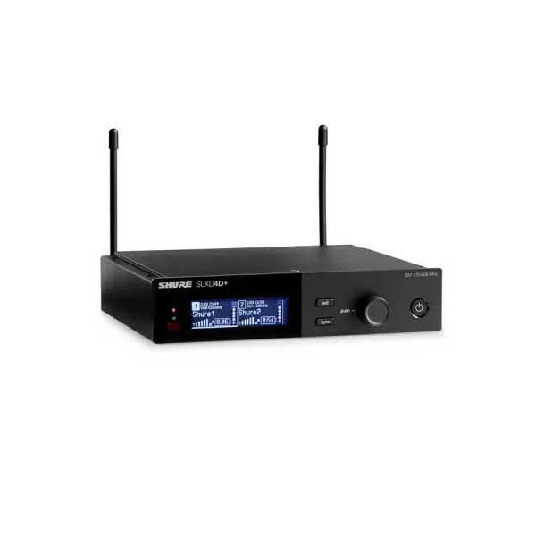 SHURE シュア SLX-D+ デュアル受信機 ワイヤレスシステム SLXD+シリーズ SLXD4D+J=-JB