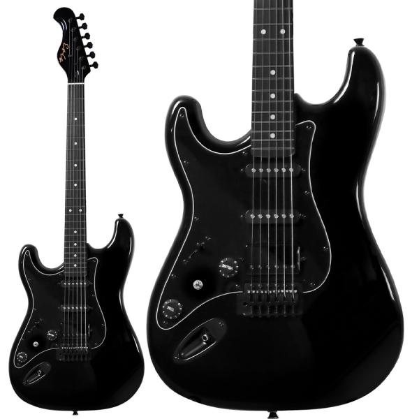 Eris. エリス Nestia/LH all black エレキギター ストラトキャスター