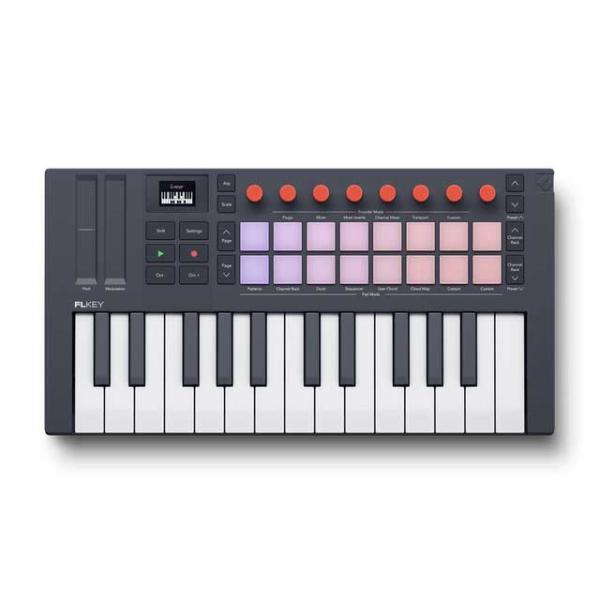 FLKEY 25鍵 MIDIキーボード novation ノベーション Flkey2 Mini 25 FL Studio 専 USB MIDI