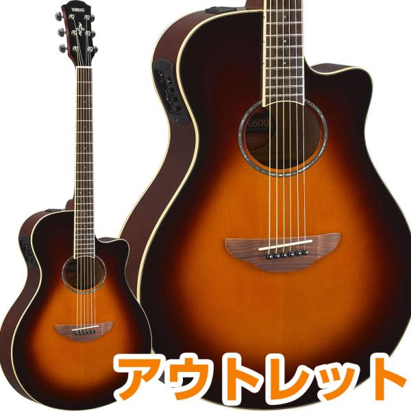 YAMAHA ヤマハ APX600 OVS (オールドバイオリンサンバースト) エレアコギター アウトレット