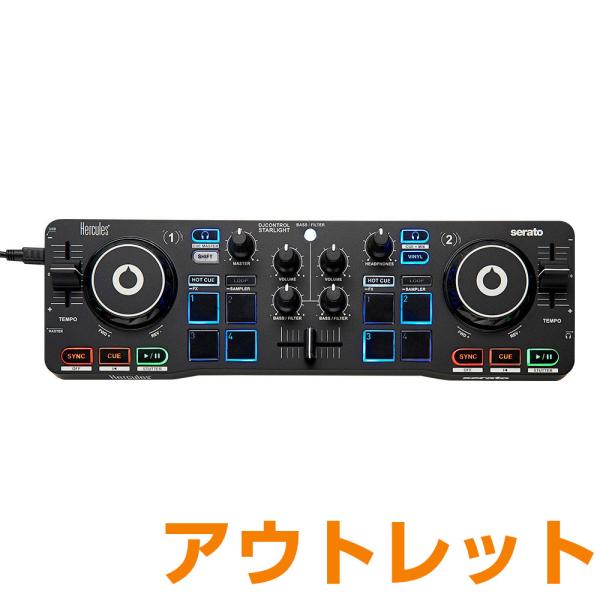 他サイト： HERCULES ハーキュリース DJCONTROL STARLIGHT DJコントローラー Serato DJ Lite対応 アウトレットの商品画像