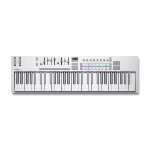 novation ノベーション Launchkey 61 MK4 White MIDIキーボード 61鍵盤