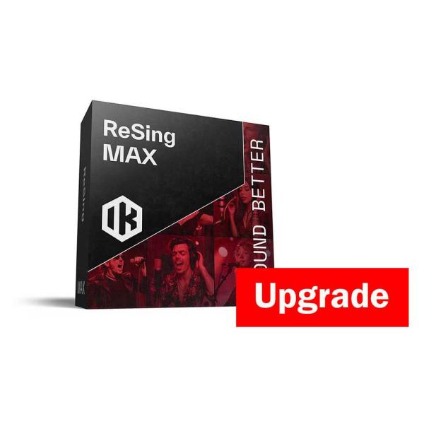 IK Multimedia IKマルチメディア ReSing MAX Upgrade ボーカル＆インストゥルメント変換ソフトウェア  メール納品 代引き不可