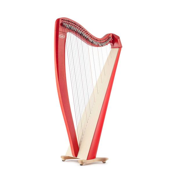 Salvi HARPS サルヴィハープ M2 レバーハープ 34弦 レッド