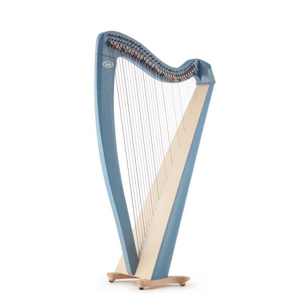 Salvi HARPS サルヴィハープ M2 レバーハープ 34弦 ブルー