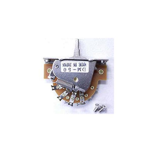 他サイト： SCUD スカッド DM-50S レバースイッチ オープンタイプ 5way ノブ無し 取付ビス付属の商品画像