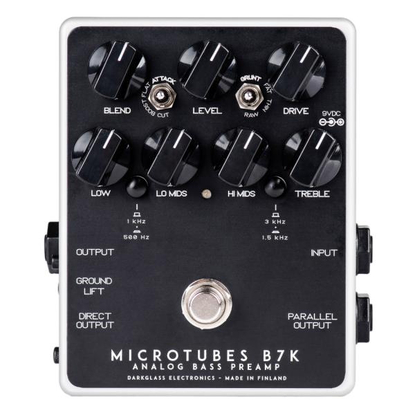 Darkglass Electronics ダークグラスエレクトロニクス Microtubes B7K V2 エフェクター ベースオーバードライブ Solid Series