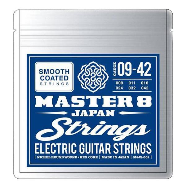 MASTER8 マスターエイト M8STRINGS-0942 エレキギター弦 Smooth Coated String 009-042