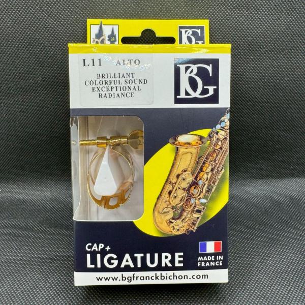 BG ビージー L11 アルトサックス用リガチャー 〔イオンモール幕張新
