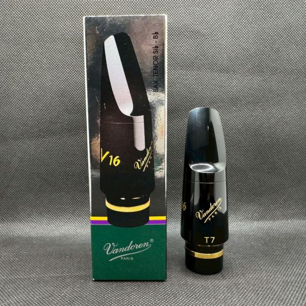 Vandoren V16 A7 サックスマウスピース Vandoren V16 Ebonite アルトサックス用ラバーマウスピース