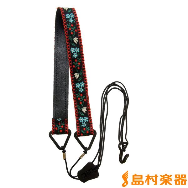 他サイト： KIWAYA キワヤ NO1200/BLK カミヤ ウクレレストラップの商品画像