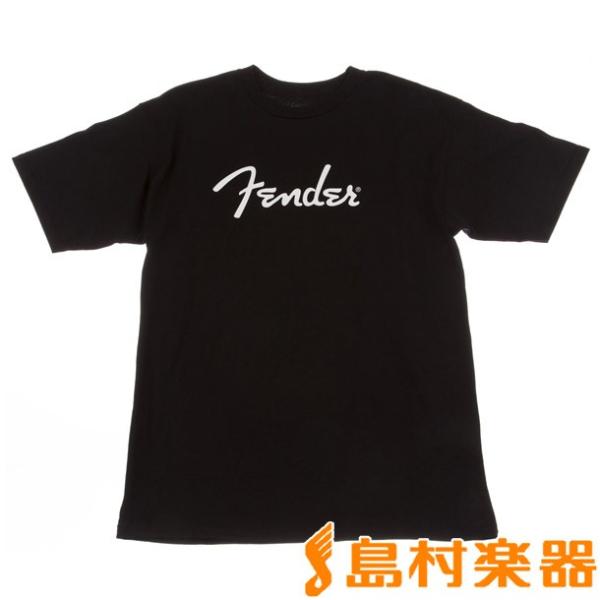 Fender tF_[ SpaghettiLogoT-Shirt BK TVc/MTCY