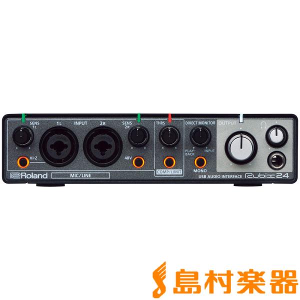 Roland ローランド RUBIX24（UA-55後継機種） USB オーディオインターフェイス