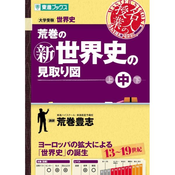 （USED）荒巻の新世界史の見取り図 中 (東進ブックス 大学受験 名人の授業シリーズ) 荒巻 豊志