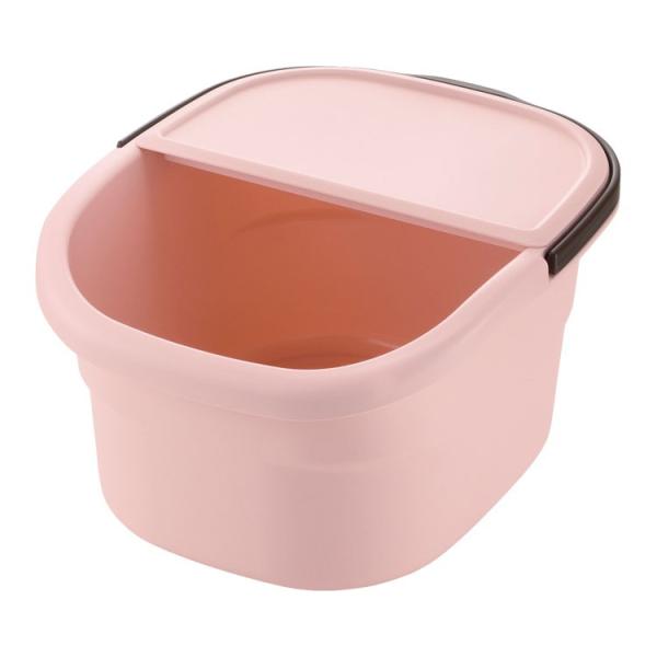 ●サイズ／幅32×奥行38.5×高さ21cm●容量／満水容量：12L、目盛容量：6.8L●重さ／720g●材質／ポリプロピレン●付属品／フタ●生産国／日本●ケース入数（ケース購入時）/20・足元の冷え対策に。シャワー浴時にも。・フットケアマ...