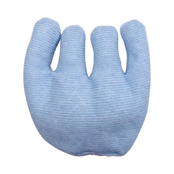 ●サイズ／13×12cm●重さ／10g●材質／表地：ポリエステル60％・綿40％（パイル）、中材：発泡ポリエチレンビーズ●生産国／日本●手洗い可●脱水機可●乾燥機不可●吸水加工、通気性●ケース入数（ケース購入時）/100・手、指の硬直のリハ...