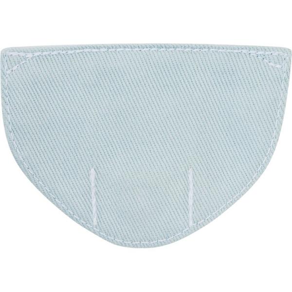 ●素材／表地：綿100％、裏地：ポリエステル65％・綿35％、面ファスナー（マジック式）：ナイロン100％●生産国／フィリピン、中国●ケース入数（ケース購入時）/100・表からホックが見えません。