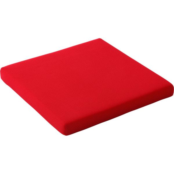 ●サイズ／幅40×奥行40×厚さ4.5cm●重さ／400g●材質／カバー：（表）ポリエステル・（底）PVC、本体：高反発ウレタン●生産国／中国★別売替カバー：無し●ケース入数（ケース購入時）/10・底付きしにくい高反発ウレタン使用。・カバー...