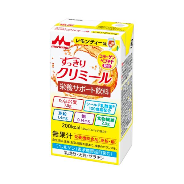 エンジョイすっきりクリミール　レモンティー味 / 0658469　125mL（森永乳業クリニコ）