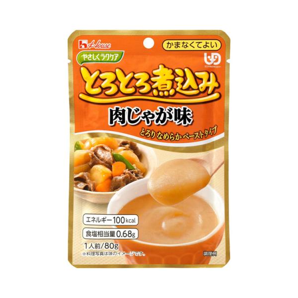 やさしくラクケア　とろとろ煮込み　肉じゃが味 / 091226　80g（ハウスギャバン）