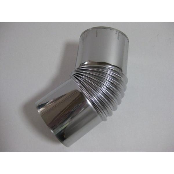 [Release date: April 19, 2013]薪ストーブにかかせないステンレス煙突です。